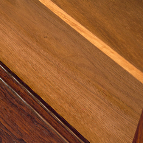 Danish highboard in Santos rosewood by Johannes Andersen for Skaaning Furniture