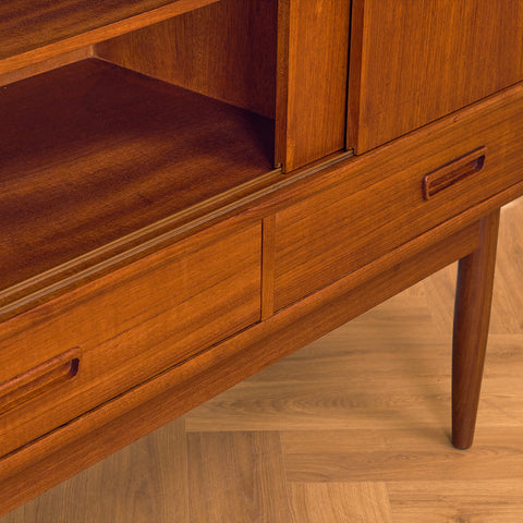 Danish highboard in teak
