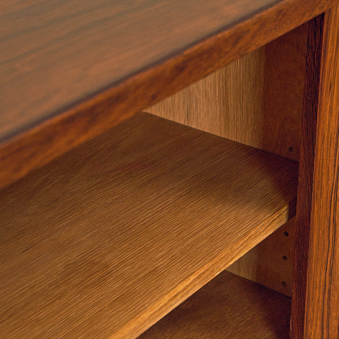 Danish highboard in Santos rosewood by Johannes Andersen for Skaaning Furniture