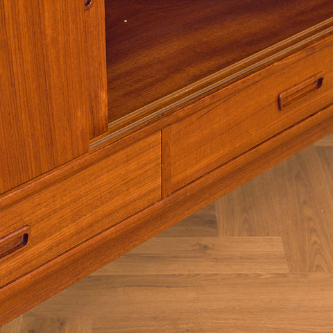 Danish highboard in teak