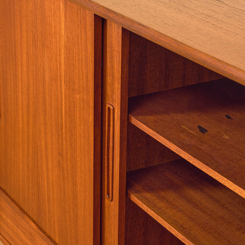 Danish highboard in teak