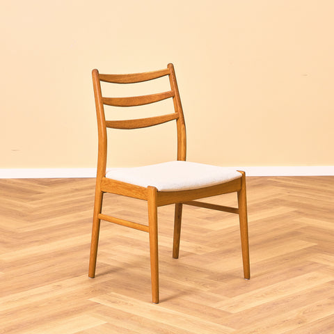 Swedish dining chairs in oak