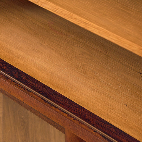 Danish highboard in Santos rosewood by Johannes Andersen for Skaaning Furniture