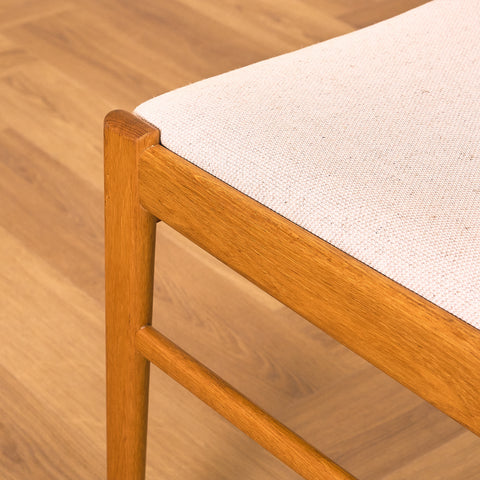 Swedish dining chairs in oak