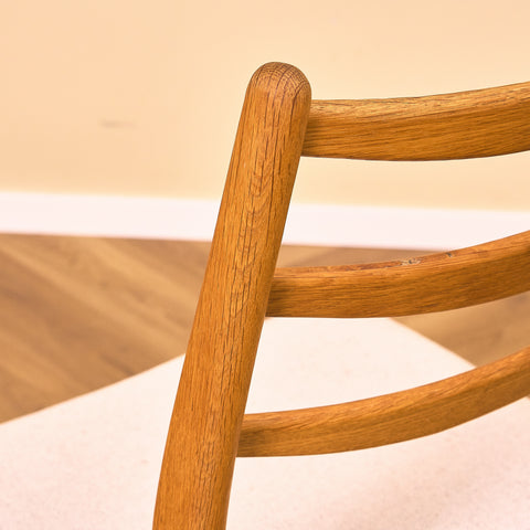 Swedish dining chairs in oak