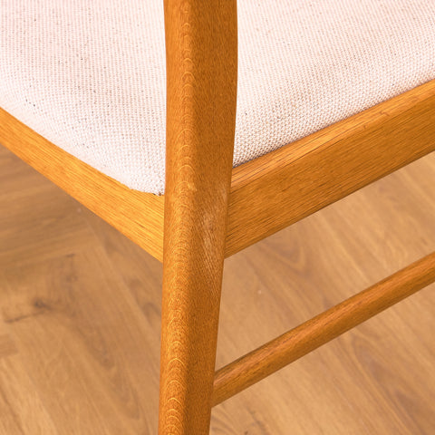 Swedish dining chairs in oak