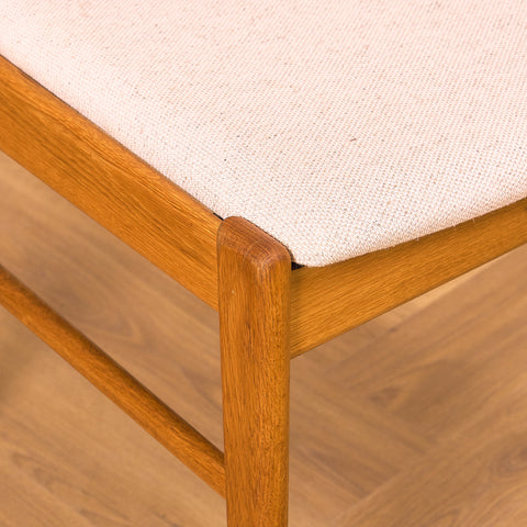 Swedish dining chairs in oak