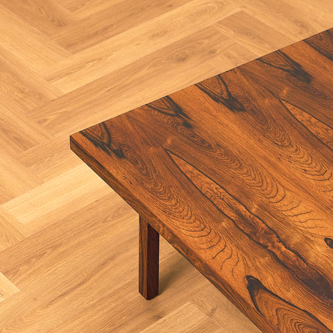 Square Santos Rosewood Coffee Table