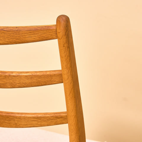 Swedish dining chairs in oak