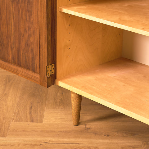 Swedish sideboard in teak by Troeds