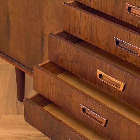 Danish sideboard in Santos rosewood