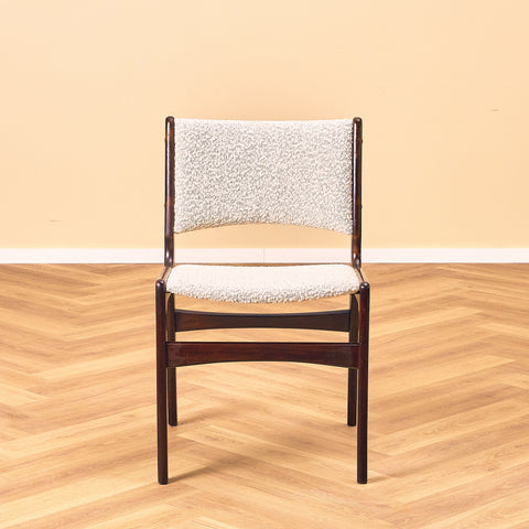 Danish dining chairs in stained beech by Erik Buch for Anderstrup Møbelfabrik, model 89