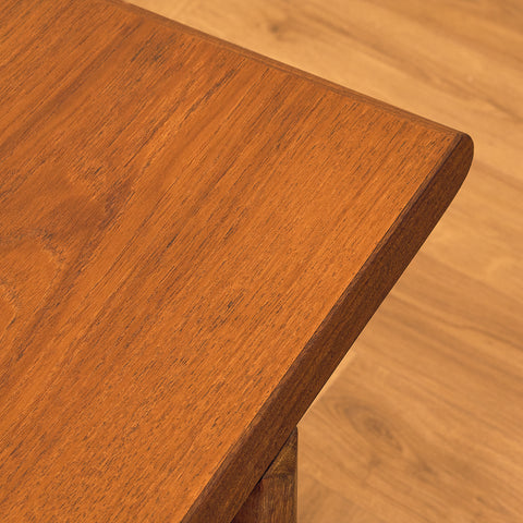Danish coffee table in teak and walnut