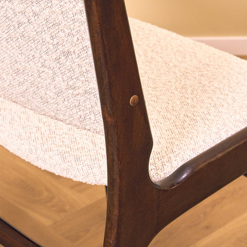 Danish dining chairs in stained beech by Erik Buch for Anderstrup Møbelfabrik, model 89