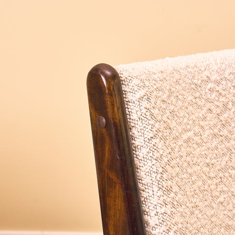 Danish dining chairs in stained beech by Erik Buch for Anderstrup Møbelfabrik, model 89