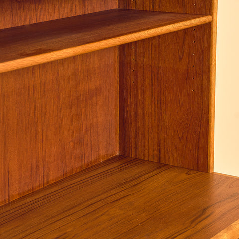 Swedish bookshelf in teak and oak, model 'Abra' by Tabergs Möbler, Smålands