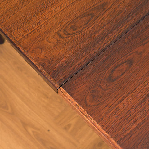Danish oval dining table in Santos rosewood by Omann Jun