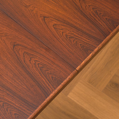 Danish oval dining table in Santos rosewood by Omann Jun