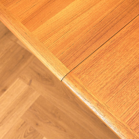 Danish oval dining table in teak by Skovmand & Andersen