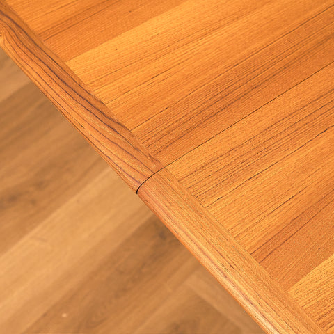 Danish oval dining table in teak by Skovmand & Andersen
