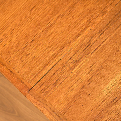 Danish oval dining table in teak by Skovmand & Andersen