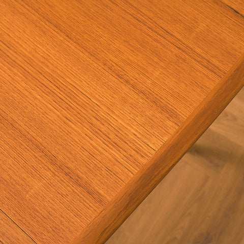 Danish oval dining table in teak by Skovmand & Andersen