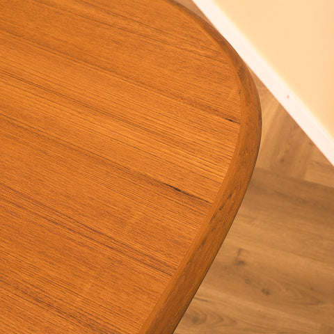 Danish oval dining table in teak by Skovmand & Andersen