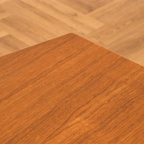 Swedish coffee table in teak and beech by Hugo Troeds