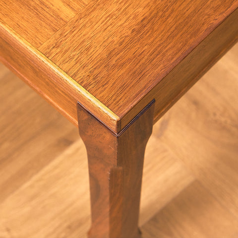 Swedish table in walnut