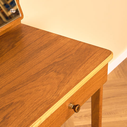 Svensk sminkbord / skrivbord i teak från AB Nybrofabriken, Fröseke