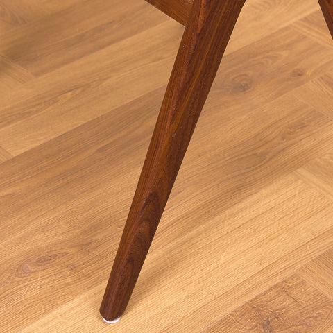 Danish dining chairs in walnut 'Sonja Chair' by Johannes Andersen for Vamo