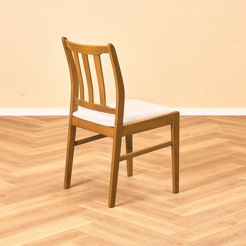 Swedish dining chairs in beech