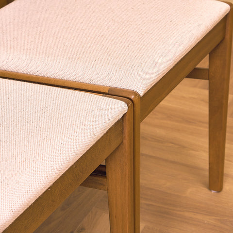 Swedish dining chairs in beech