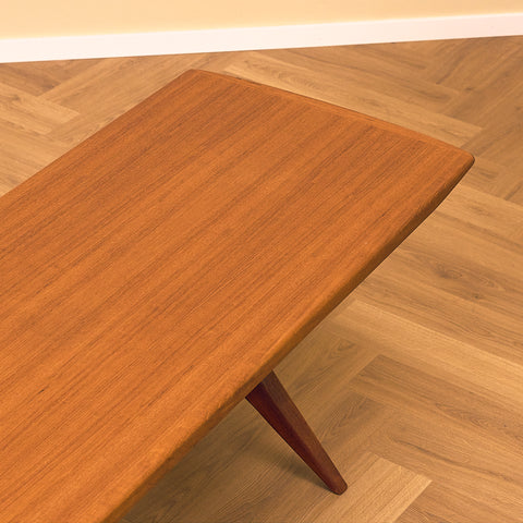 Johannes Andersen Teak Coffee Table, Model 51