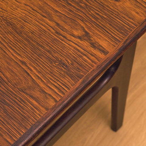 Danish set of nest of tables in Santos rosewood by Hundevad & Co