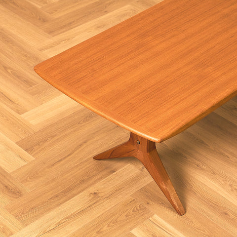 Johannes Andersen Teak Coffee Table, Model 51