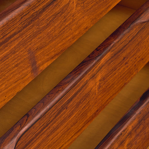 Danish chest of drawers in Santos rosewood