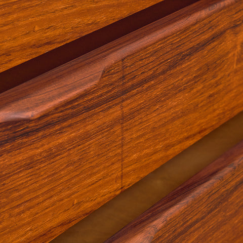 Danish chest of drawers in Santos rosewood