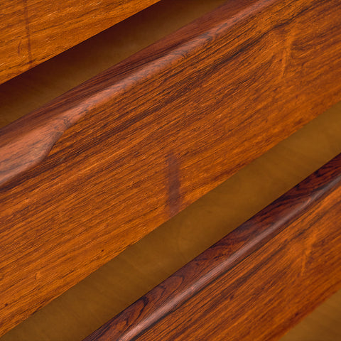 Danish chest of drawers in Santos rosewood