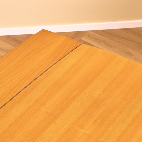 Swedish foldable coffee table in beech