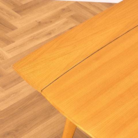 Swedish foldable coffee table in beech