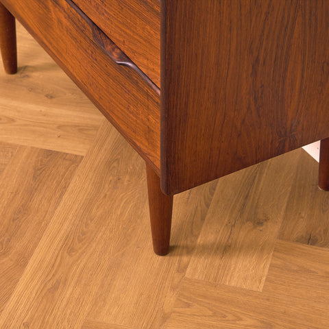 Danish chest of drawers in Santos rosewood