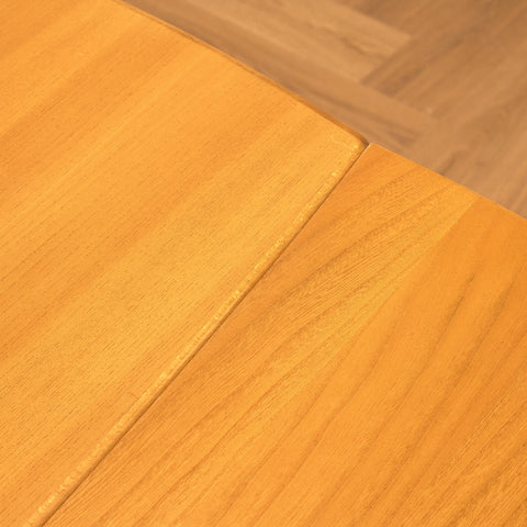 Swedish foldable coffee table in beech