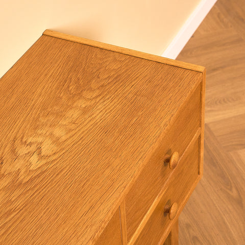 Danish chest of drawers in oak