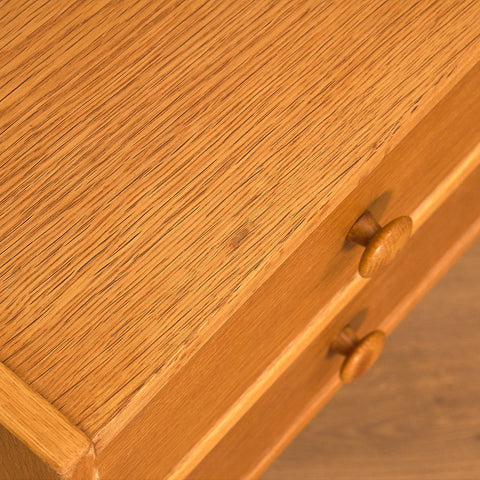 Danish chest of drawers in oak