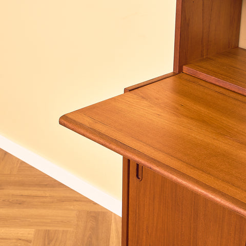 Swedish bookshelf in teak