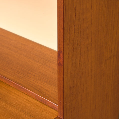 Swedish bookshelf in teak
