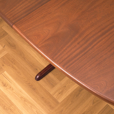 Skovby Mahogany Extendable Dining Table