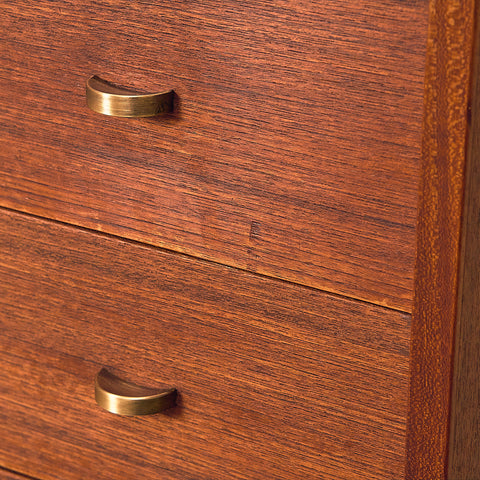Danish chest of drawers in teak