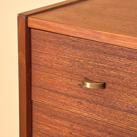 Danish chest of drawers in teak